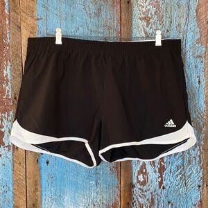 Adidas Uppercut Black & White Athletic Short